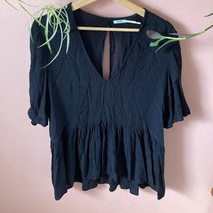Black Urban Outfitter Blouse